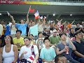 2008 Beijing Olympics Netherlands vs. US cheering section