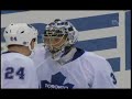 Rob Davison scores from nearly 200ft on Vesa Toskala