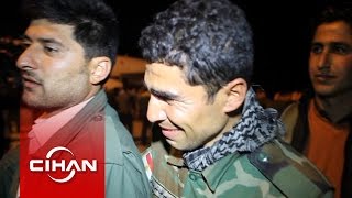 Kobani'den dönen Peşmergeler Erbil'e ulaştı