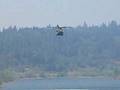 Double blade helicopter for California Fire