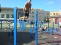 27 muscle ups by Jaz @ bondi beach pull chin up