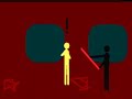 Stick Lightsaber Duel:Darth Vader Vs. Luke Skywalker