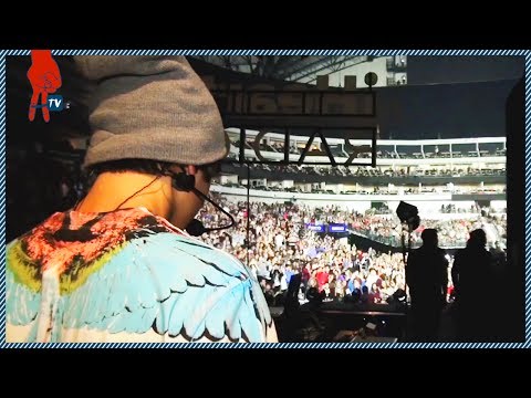 favorite - Austin performed in the Macy's Day Parade. He hits the jingle ball tour in Dallas & San Jose! He and AC have a grape tossing competition backstage. What holi...