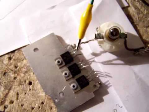 how to identify gate drain and source in fet