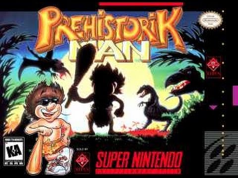 SNES Prehistorik Man Video Walkthrough