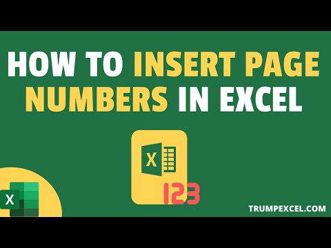 video-linktoworks-How to Insert Page Numbers in Excel (Easy Step-by-Step)
