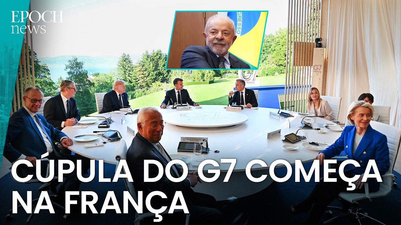 G7 reúne líderes na França para debater crises no Oriente Médio, Ucrânia, comércio e+