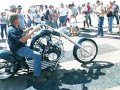 Radial engined custom chopper Radial engined custom chopper