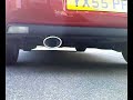 Citroen C4 1.6 HDI turbo exhaust