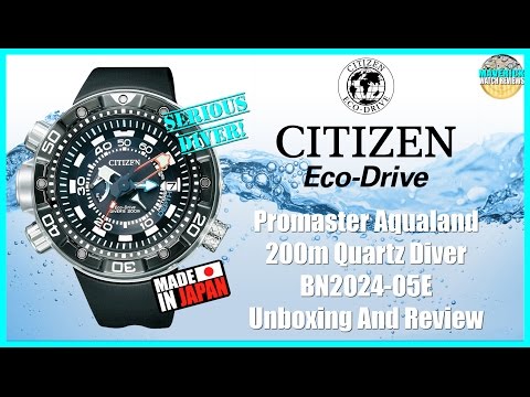 Legendary! | Citizen Promaster Aqualand 200m Quartz Diver BN2024-05E Unboxing And Review