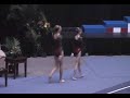 Nicole Faubert, 2008 Acro Nationals, Balance
