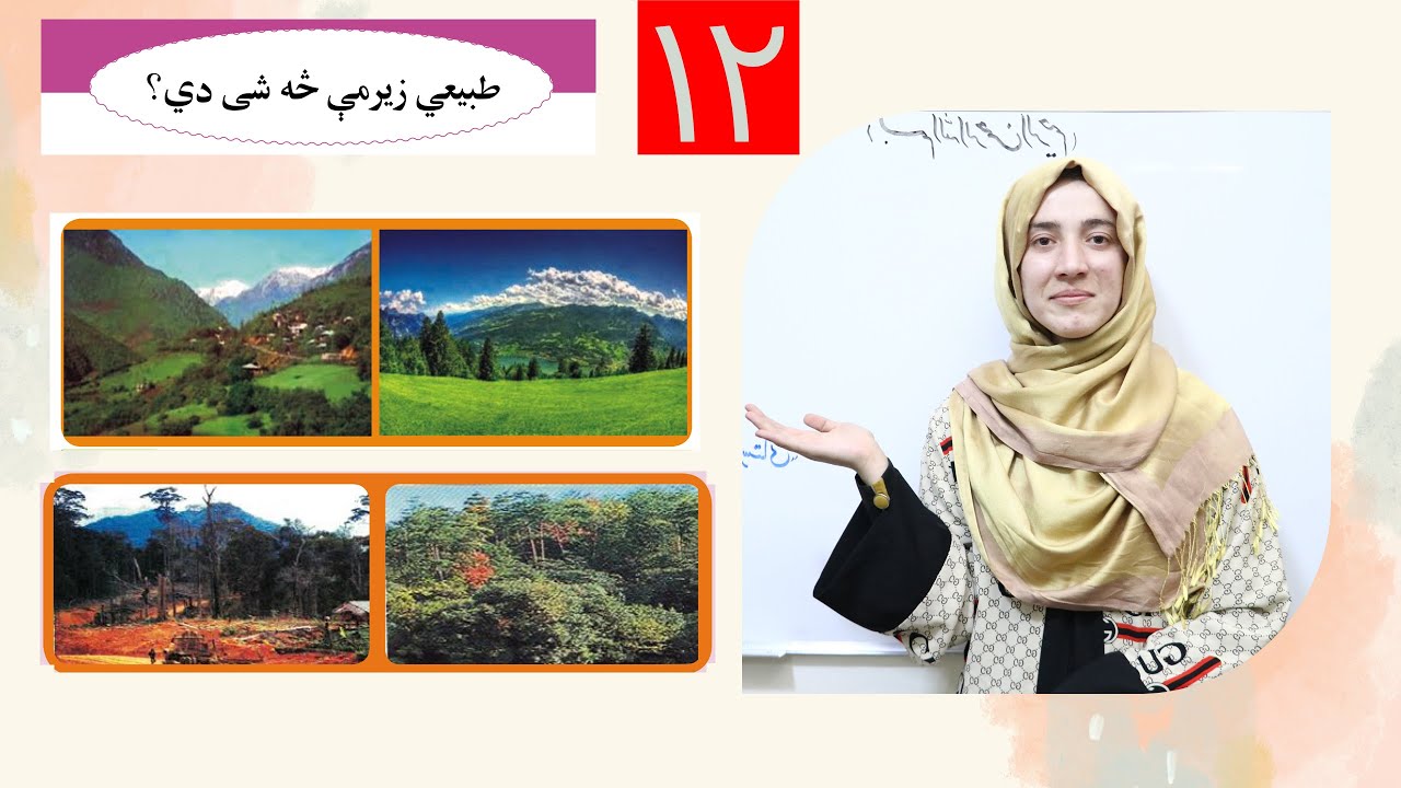 Class 6 - Science | What are natural resources?  - Lesson 12 | طبیعي زیرمې څه شی دي؟