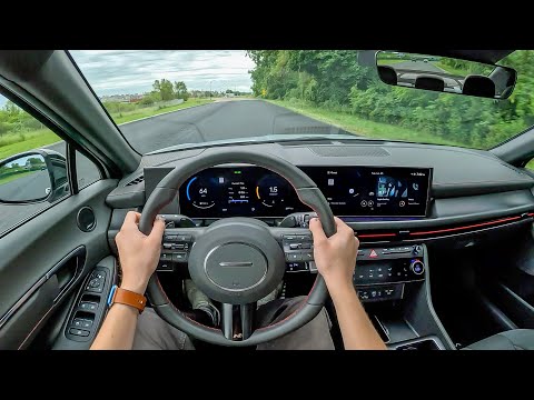 2024 Hyundai Sonata N Line - POV Test Drive (Binaural Audio)
