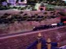 Lionel 259 Locomotive and 4 wheel freight cars