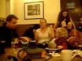 Girl falls of chair