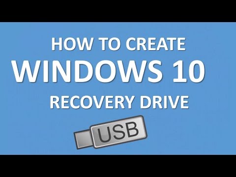 video-linktoworks-How to create windows 8, 10 bootable recovery drive