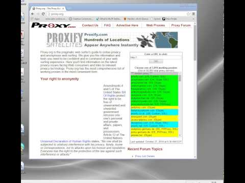how to discover http proxy