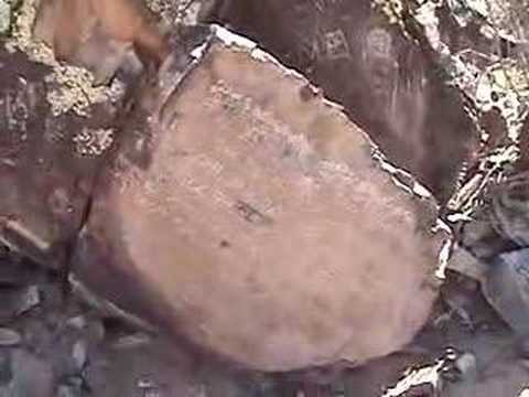 Outside Los Lunas Mystery Rock