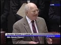 Senator Craig M. Johnson debates NYRA clean-up bill