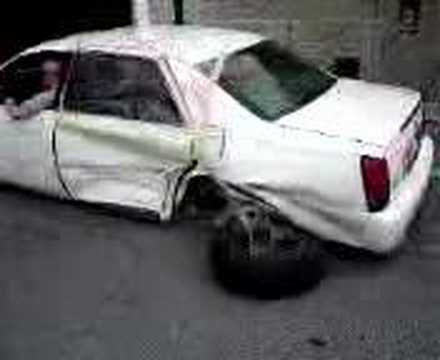 1993 Cadillac Deville Lowrider. Wrecked Cadillac Deville