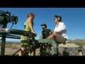 Mythbusters can a machine gun chop off a tree MINIGUN!!!