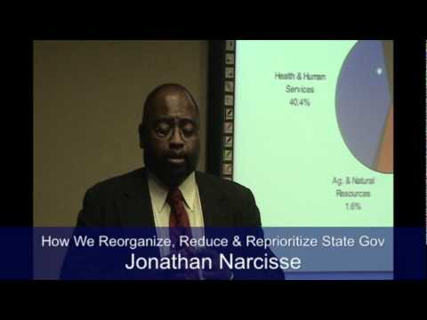 Jonathan Narcisse: How do we organize, reduce and redefine the priorities in the state of Iowa government - Part 7 of 9