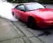 My 240sx Doing A Brake Stand
