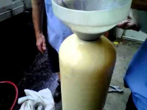 how to rebuild water softener