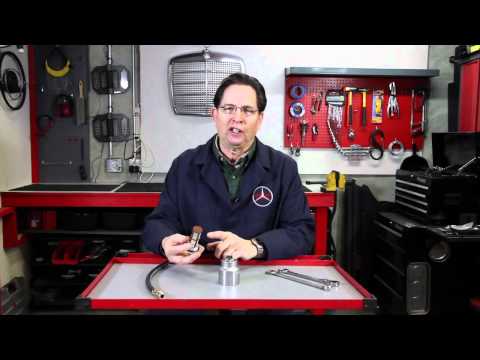 how to drain mercedes fuel tank