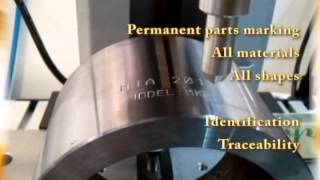 video thumbnail Dot peen marking machine youtube