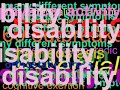 A symptom list: Myalgic Encephalomyelitis