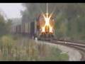 BNSF Freight Train pass by