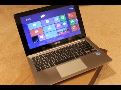 11.6 - Unboxing of Asus 11.6 inch Touchscreen notebook running windows 8 with 4 gb of ram, 500 gb hard drive, and an intel core i3.