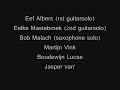 eef albers & friends live at 'de noot'.