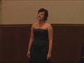 \"I Will\" performed by Tara Flinn
