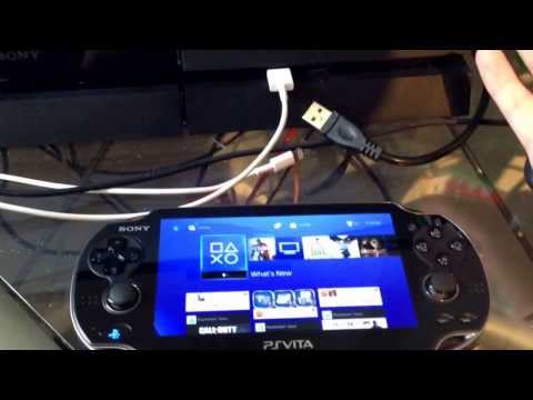 how to login on ps vita