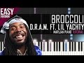How To Play: D.R.A.M. ft. Lil Yachty - Broccoli | Piano Tutorial EASY