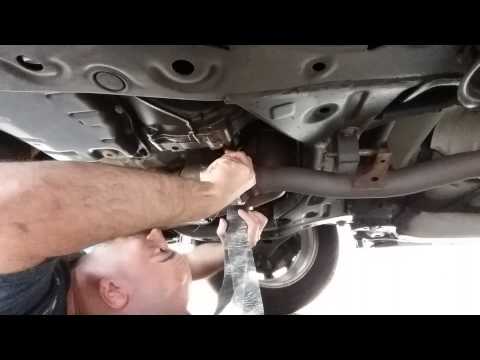 how to patch an exhaust pipe