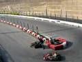 bodoh - bergaduh masa tengah race go cart (video)