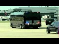 Obama's armored black bus