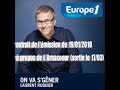 quand laurent ruquier par de l'arnacoeur de pascal chaumeil avec vanessa paradis et romain duris les superlatifs explosent...