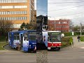 Nehoda - najetí vozu 1724 do 1711 pod vozovnou Medlánky Nehoda - najetí vozu 1724 do 1711 pod vozovnou Medlánky