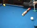 Amazing Pool Trick Shot  Around the Wall Masse