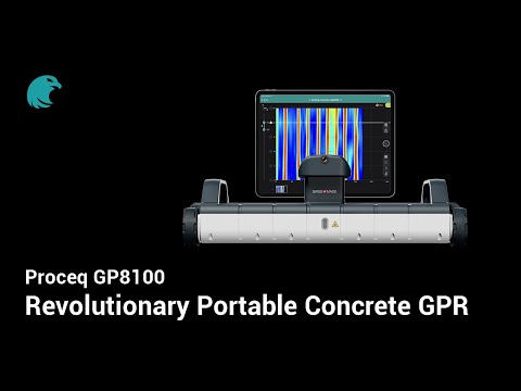 Revolutionary portable concrete GPR with unmatched data clarity | Proceq GP8100