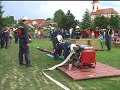 Hasičské závody v Novém Veselí 2007. Útok družstva Poděšín.