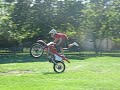 One Footed Wheelie
