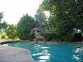Jumping in the Pool Allie Rachelle Alicia