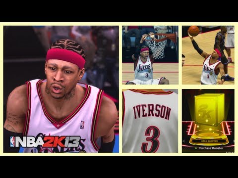 NBA 2k13 Pack Opening Road To Iverson Episode 10
