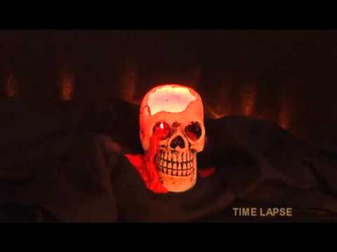 Bleeding Skull Candle - Unique Halloween Decorations