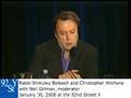 Christopher Hitchens, Shmuley Boteach at the 92nd Street Y